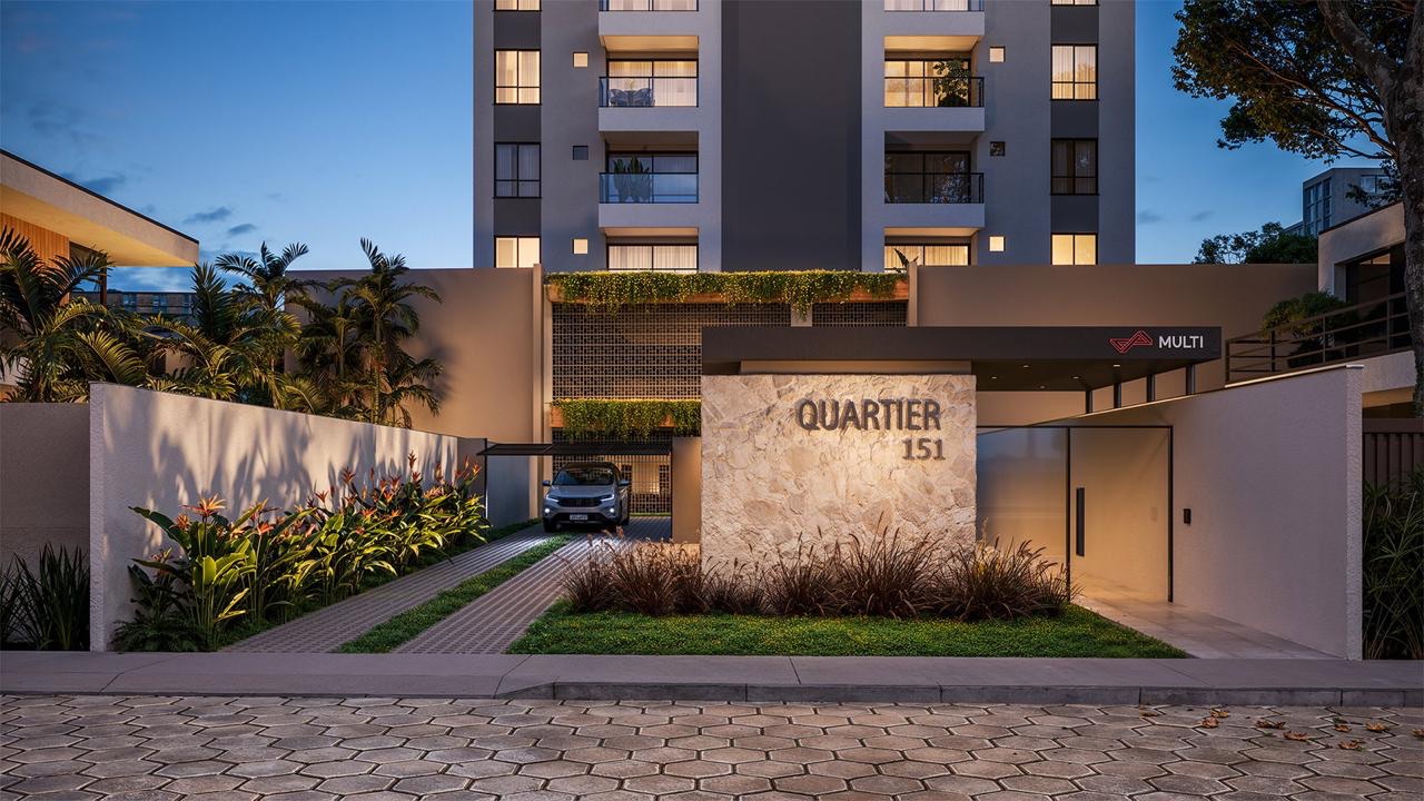 Apartamento na Planta com 2 Quartos e Suíte em Itajaí | Residencial Quartier 2